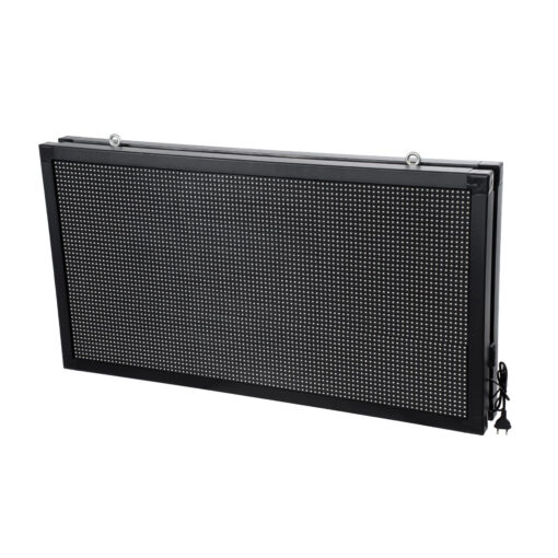 GloboStar® DISPLAY 90815 LED Scrolling Display 96x48cm – Κυλιόμενη Ψηφιακή Πινακίδα / Επιγραφή Διπλής Όψης P10 LED SMD AC 220-240V – Λειτουργία μέσω Wi-Fi με Εφαρμογή APP – Αισθήτηρας Θερμοκρασίας και Υγρασίας – Αδιάβροχο IP65 – Μ102 x Π11 x Υ54.5cm – Πορτοκαλί – 1 Χρόνο Εγγύηση