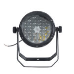 GloboStar® FLOOD-KARA 90819 Προβολέας Wall Washer Σποτ με Αντιθαμβωτική Γρίλια για Φωτισμό Κτιρίων LED 54W 6210lm 5° DC 24V Αδιάβροχο IP67 Μ28 x Π32 x H27cm Αρχιτεκτονικό Πορτοκαλί 2200K – Γκρι Ανθρακί – 3 Χρόνια Εγγύηση