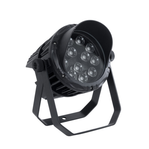 GloboStar® FLOOD-KARA 90820 Προβολέας Wall Washer Σποτ με Αντιθαμβωτική Γρίλια για Φωτισμό Κτιρίων LED 54W 5940lm 5° DC 24V Αδιάβροχο IP67 Μ28 x Π32 x H27cm RGBW DMX512 – Γκρι Ανθρακί – 3 Χρόνια Εγγύηση