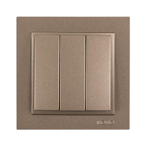 ΔΙΑΚΟΠΤΗΣ ΤΡΙΠΛΟΣ ΑΠΛΟΣ  LIGHT FUME EUROLAMP – 152-10508