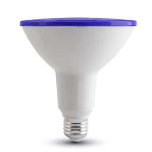 LED Λάμπα E27 PAR38 17W V-TAC Μπλε Αδιάβροχη IP65 – 92066