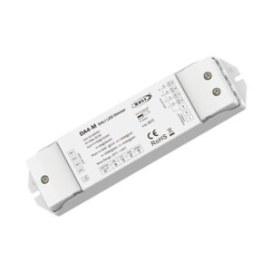 DIMMER DALI LED ''DA4-M'' 4 ΚΑΝΑΛΙΑ 12-24VDC/4CH*5A 36-48VDC/4CH*3A EUROLAMP – 145-71606