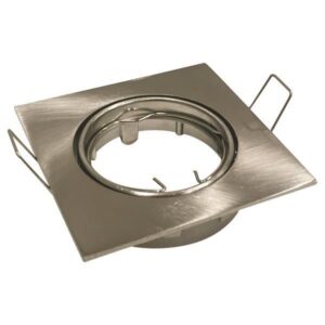 ΣΠΟΤ ΧΩΝΕΥΤΟ ΚΙΝΗΤΟ ΑΛΟΥΜΙΝΙΟΥ ΤΕΤΡΑΓΩΝΟ ΝΙΚΕΛ ΣΑΤΙΝΕ EUROLAMP 147-52642