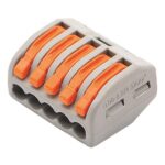 ΚΛΕΜΜΑ PCT-215 5 ΘΕΣΕΩΝ ΜΕ ΥΠΟΔΟΧΗ 0,80-2,5mm 32Α 400V EUROLAMP 147-11050