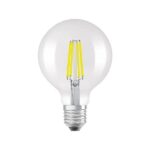 ΛΑΜΠΑ G95 FILAMENT 4W 840LM Ε27 4000K CLEAR EUROLAMP – 147-78366