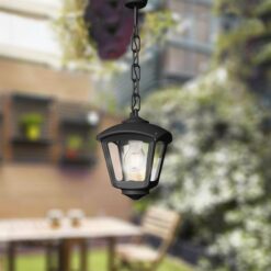 ΚΡΕΜΑΣΤΟ ΦΩΤΙΣΤΙΚΟ ΤΕΤΡΑΓΩΝΟ SICAR ROBY ΜΑΥΡΟ Ε27 EUROLAMP – 145-26076