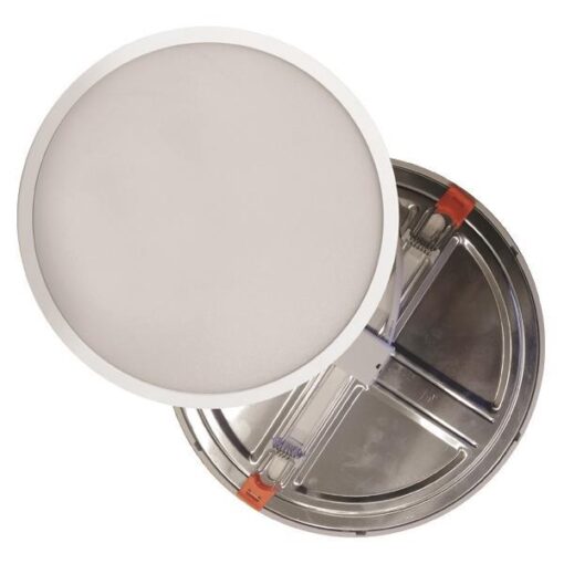 LED PANEL ΧΩΝΕΥΤΟ SLIM 20W ΜΕ ΡΥΘΜΙΖΟΜΕΝΗ ΕΓΚΟΠΗ Φ50-210mm 4000K ΛΕΥΚΟ PLUS EUROLAMP 145-68421