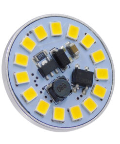 GloboStar® 76108 Λάμπα G4 LED SMD 2835 3W 330lm 120° DC 12-24V Back Pin Φυσικό Λευκό 4500K Dimmable