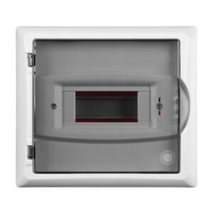 ΠΙΝΑΚΑΣ ΧΩΝΕΥΤΟΣ ΠΛΑΣΤΙΚΟΣ ECONOMIC 1X6 IP 40 (PE+N) EUROLAMP – 151-25030