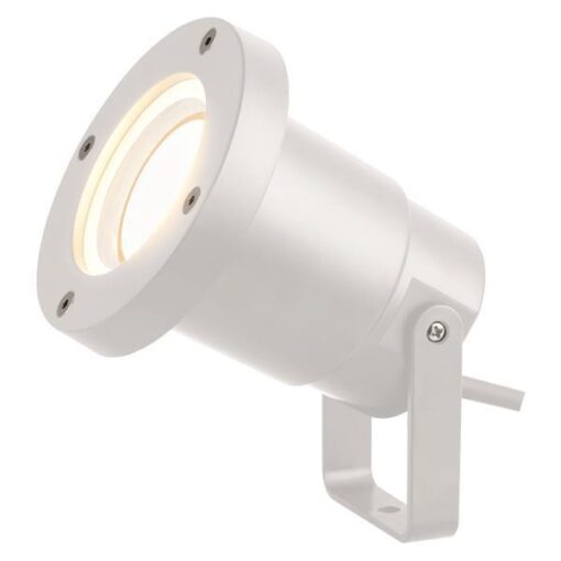 ΣΠOT ΚΗΠΟΥ ΠΛΑΣΤΙΚΟ GU10 IP65 230V Φ95X100 ΛΕΥΚΟ EUROLAMP 145-82023