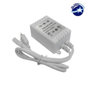 LED RGB Ενισχυτής Σήματος Πλαστικός 12v (144w) – 24v (288w) GloboStar 77407