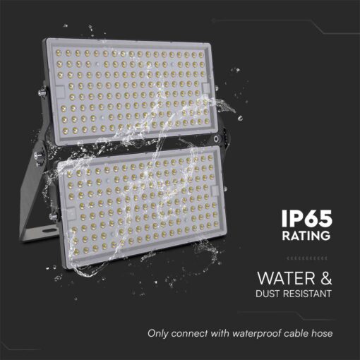Προβολέας LED 500W 6500K IP65 Μαύρου Χρώματος V-TAC – 97212