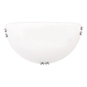 ΑΠΛΙΚΑ ΤΟΙΧΟΥ “PAROS” Φ30 Ε27 ΛΕΥΚΟ/ ΝΙΚΕΛ EUROLAMP 145-22403