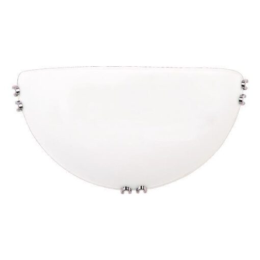 ΑΠΛΙΚΑ ΤΟΙΧΟΥ “PAROS” Φ30 Ε27 ΛΕΥΚΟ/ ΝΙΚΕΛ EUROLAMP 145-22403