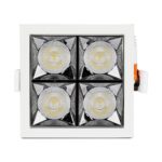 LED Φωτιστικό Χωνευτό 16W CRI>90 V-TAC PRO Samsung Chip 12° 1280lm Ψυχρό 5700K – 976