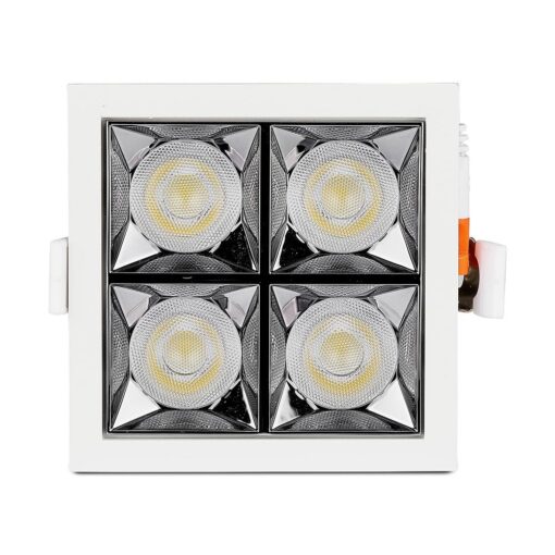 LED Φωτιστικό Χωνευτό 16W CRI>90 V-TAC PRO Samsung Chip 12° 1280lm Ψυχρό 5700K – 976