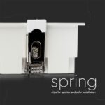 LED Φωτιστικό Χωνευτό 16W CRI>90 V-TAC PRO Samsung Chip 12° 1280lm Φυσικό 4000K – 977