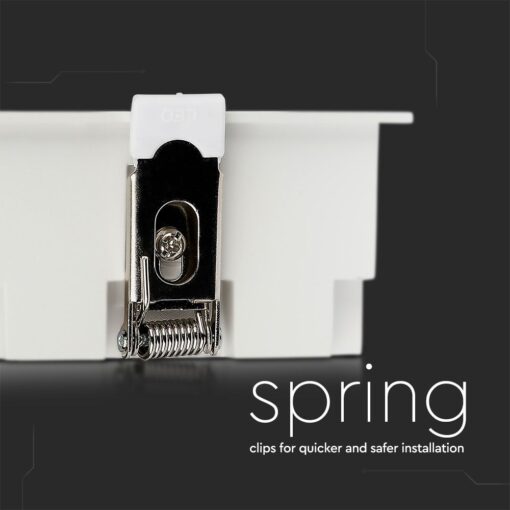 LED Φωτιστικό Χωνευτό 16W CRI>90 V-TAC PRO Samsung Chip 12° 1280lm Φυσικό 4000K – 977