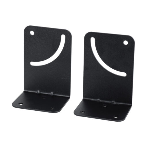 GloboStar® FDB K803-WB7 98029 Speaker Base Wall Bracket – Επιτοίχια Ρυθμιζόμενη Βάση Ηχείου για Τοποθέτηση Συστήματος Κολωνάτων Ηχείων K803 – IP20 – Μαύρο – Μ10 x Π8 x Υ14.5cm – Ζεύγος