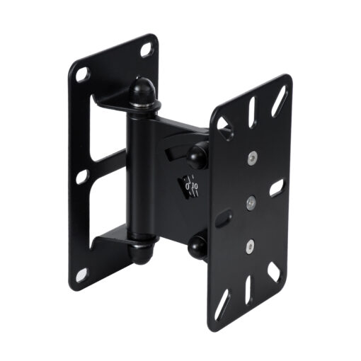GloboStar® FDB K806-WB2 98030 Speaker Base Wall Bracket – Επιτοίχια Ρυθμιζόμενη Βάση Ηχείου για Τοποθέτηση Συστήματος Κολωνάτων Ηχείων K806 – IP20 – Μαύρο – Μ9.5 x Π11.5 x Υ16cm – Ζεύγος