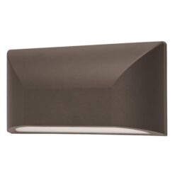 ΑΠΛΙΚΑ ΤΟΙΧΟΥ LED SLIM 6W IP65 220-240V 220X51X113mm ΓΡΑΦΙΤΗ PRO EUROLAMP 145-52053