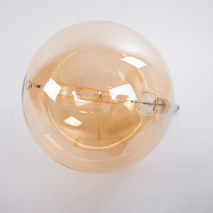 GloboStar® 99030 Λάμπα LED Long Filament E27 G380 ORBITAL Γλόμπος 10W 800lm 360° AC 220-240V IP20 Φ38 x Υ55cm Ultra Θερμό Λευκό 2200K με Μελί Γυαλί – Dimmable – 3 Years Warranty – The Bigger Bulb in Greece