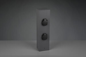 Πρίζα Κήπου Trio Lighting    Ανθρακί Μεταλλικό   IP54 9964-42