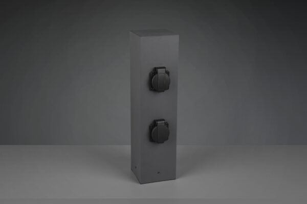 Πρίζα Κήπου Trio Lighting    Ανθρακί Μεταλλικό   IP54 9964-42