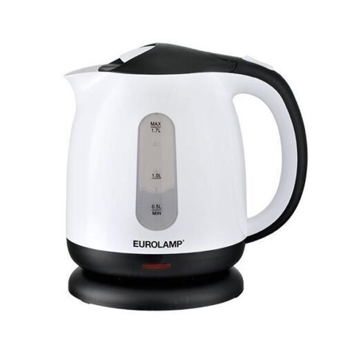 ΗΛΕΚΤΡΙΚΟΣ ΒΡΑΣΤΗΡΑΣ ΛΕΥΚΟΣ-ΜΑΥΡΟΣ 1,7L 1850-2200W 220-240V EUROLAMP – 300-70036