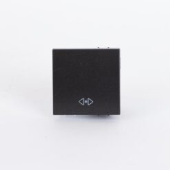 ΔΙΑΚΟΠΤΗΣ 2 MODULES ΜΕΣΑΙΟΣ A/R ΜΑΥΡΟ EUROLAMP – 152-20108