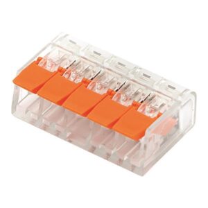 ΚΛΕΜΜΑ PCT-415 5 ΘΕΣΕΩΝ ΜΕ ΥΠΟΔΟΧΗ 0,20-4mm 32Α 400V EUROLAMP 147-11042