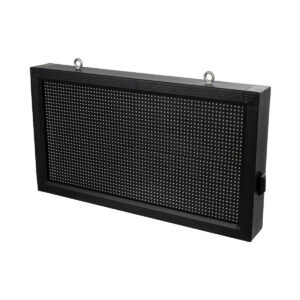 GloboStar® DISPLAY 90329 LED Scrolling Display 64x32cm – Κυλιόμενη Ψηφιακή Πινακίδα / Επιγραφή Μονής Όψης P10 LED SMD AC 220-240V – Λειτουργία μέσω Wi-Fi με Εφαρμογή APP – Αισθήτηρας Θερμοκρασίας και Υγρασίας – Αδιάβροχο IP65 – Μ72 x Π9 x Υ42.5cm – Πορτοκαλί – 1 Χρόνο Εγγύηση