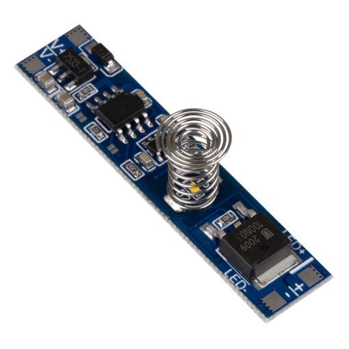GloboStar® SENSOR-PROFILE 70699 Mini Αισθητήρας-Διακόπτης Αφής Modular για Προφίλ Αλουμινίου – DC 5-24V 1 x 8A 192W – Max 8A 192W – IP20 – Μ4.7 x Π1 x Υ1cm – 2 Χρόνια Εγγύηση