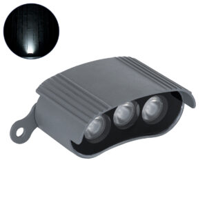 GloboStar® TREELIGHT-ZINA 90688 Κυρτή Μπάρα Φωτισμού Wall Washer με Αντιθαμβωτική Γρίλια Ειδική για Φυτά – Δέντρα LED 3W 285lm 30° DC 24V Αδιάβροχο IP65 Μ9 x Π6.5 x Υ4cm Φυσικό Λευκό 4500K – Γκρι Ανθρακί – 3 Years Warranty