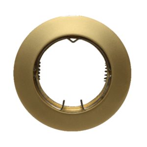 Βάση Σποτ GU10 – MR16 ACA Χωνευτή Στρογγυλή Σταθερή Χρυσό Περλέ – AC.0451042PG