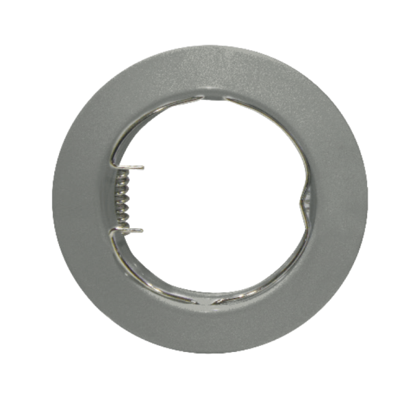 Βάση Σποτ GU10 – MR16 Χωνευτή Στρογγυλή Σταθερή Γκρι Βαφής ACA – AC.0451042SG