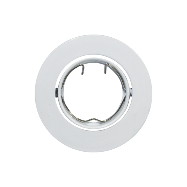 Μίνι Χωνευτή Βάση Σποτ Ρυθμιζόμενη 1xΜR11 Λευκό ACA – AC.04532W