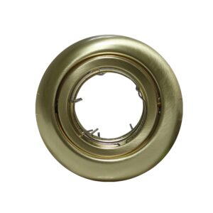 Βάση Σποτ GU10 – MR16 ACA Χωνευτή Στρογγυλή Ρυθμιζόμενη Μπρονζέ – AC.04533GAB