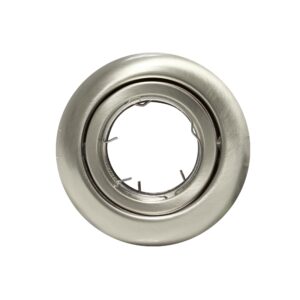 Βάση Σποτ GU10 – MR16 ACA Χωνευτή Στρογγυλή Ρυθμιζόμενη Νίκελ Ματ – AC.04533NM