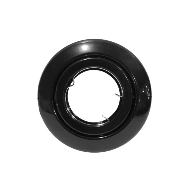 Βάση Σποτ GU10 – MR16 ACA Χωνευτή Στρογγυλή Ρυθμιζόμενη Μαύρη – AC.04533WB