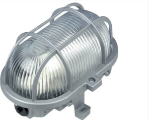 Φωτιστικό Τοίχου 1xE27 Χελώνα Κήπου Πλαστική 18x10x12cm Γκρι με Πρισματικό Γυαλί IP44 ACA – AC.045PBG