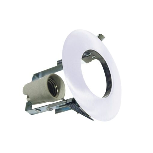 Βάση Σποτ R50 E14 Χωνευτή Στρογγυλή Σταθερή Λευκή ACA – AC.045R50WMS