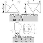 ΑΠΛΙΚΑ ΓΑΛΑΚΤΟΣ Φ20 ACA – AC.1801L