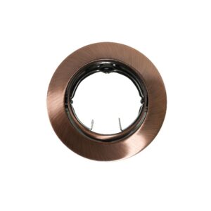 Βάση Σποτ GU10 – MR16 ACA Χωνευτή Στρογγυλή Ρυθμιζόμενη Χάλκινη – AC.0453254RA