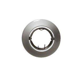 Βάση Σποτ MR11 ACA Χωνευτή Στρογγυλή Ρυθμιζόμενη Νίκελ Περλέ – AC.04532PN