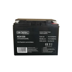 ΜΠΑΤΑΡΙΑ AGM VRLA 12V 20AH/20HR (M5 τερματικό) ACA – ACA1220