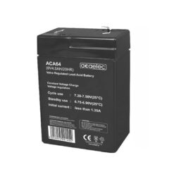 ΜΠΑΤΑΡΙΑ AGM VRLA 6V 4.5AH/20HR (F1 τερματικό) ACA – ACA64