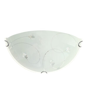 ΑΠΛΙΚΑ 1ΧΕ27 ΜΕ ΚΡΥΣΤΑΛΛΟ Φ30CM ANYA ACA DECOR – AD998050