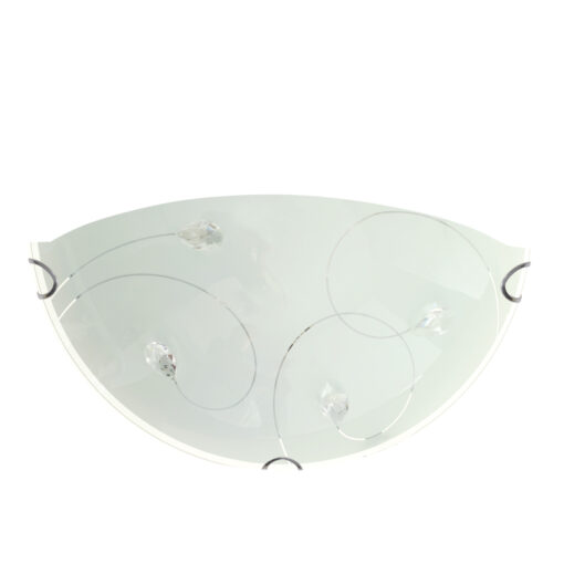 ΑΠΛΙΚΑ 1ΧΕ27 ΜΕ ΚΡΥΣΤΑΛΛΟ Φ30CM ANYA ACA DECOR – AD998050