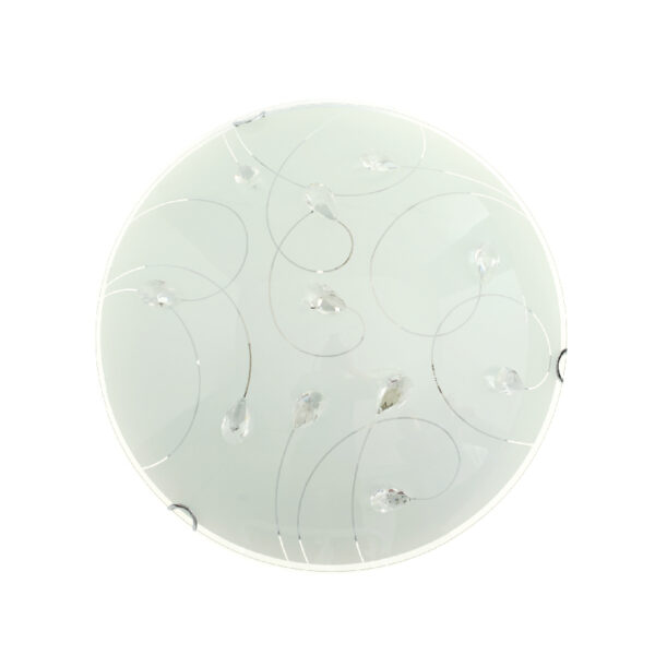 ΠΛΑΦΟΝΙΕΡΑ ΜΕ ΚΡΥΣΤΑΛΛΟ Φ40CM 3ΧΕ27 ANYA ACA DECOR – AD998052